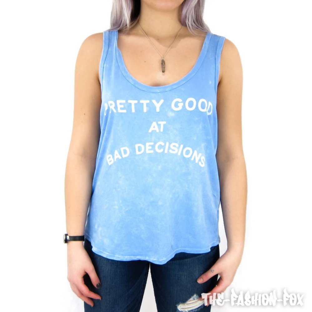 Wildfox Couture Bad Decisions Road Trip Tank Top